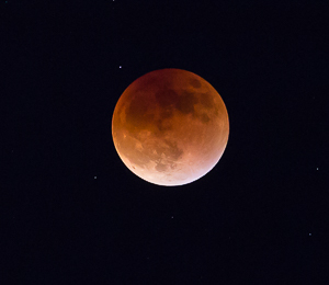 Full Eclipse of the Moon, from Chaguaramas, Trinidad